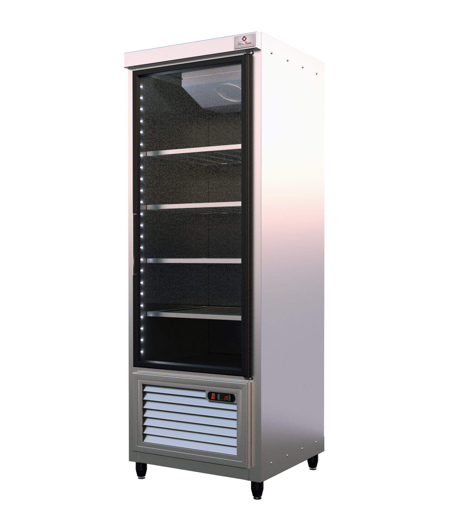 Expositor Mr. Inox - Vista interna